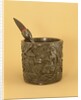 Scholar's brush holder and brush, Qianlong Period by School Chinese