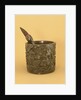 Scholar's brush holder and brush, Qianlong Period by School Chinese