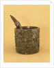 Scholar's brush holder and brush, Qianlong Period by School Chinese
