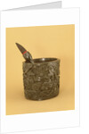Scholar's brush holder and brush, Qianlong Period by School Chinese