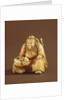 Netsuke in the form of a demon queller and a small demon, Meiji Period by Tokoku Tokoku
