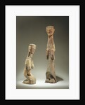 Two statuettes, late Zhou Dynasty 4th - 3rd century BC by School Chinese