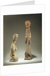 Two statuettes, late Zhou Dynasty 4th - 3rd century BC by School Chinese
