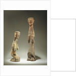 Two statuettes, late Zhou Dynasty 4th - 3rd century BC by School Chinese