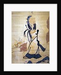 Detail of an immortal holding a peach by Ming Dynasty Chinese School