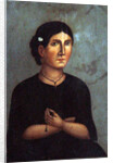 Portrait, mid 19th century by Mexican School