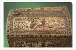Detail of a Tutankhamun Chest, New Kingdom, c.1340 BC by Egyptian 18th Dynasty