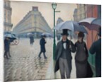 Paris Street, Rainy Day, 1877 by Gustave Caillebotte