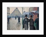 Paris Street, Rainy Day, 1877 by Gustave Caillebotte
