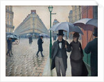 Paris Street, Rainy Day, 1877 by Gustave Caillebotte