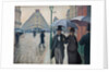 Paris Street, Rainy Day, 1877 by Gustave Caillebotte