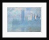 Houses of Parliament, London, 1900-01 by Claude Monet