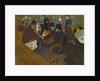 At the Moulin Rouge, 1892-95 by Henri de Toulouse-Lautrec