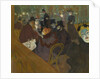 At the Moulin Rouge, 1892-95 by Henri de Toulouse-Lautrec