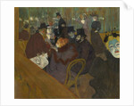 At the Moulin Rouge, 1892-95 by Henri de Toulouse-Lautrec