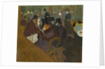 At the Moulin Rouge, 1892-95 by Henri de Toulouse-Lautrec