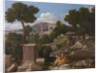 Landscape with Saint John on Patmos, 1640 by Nicolas Poussin