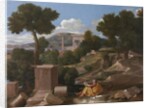 Landscape with Saint John on Patmos, 1640 by Nicolas Poussin