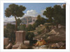 Landscape with Saint John on Patmos, 1640 by Nicolas Poussin