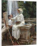 The Fountain, Villa Torlonia, Frascati, Italy, 1907 by John Singer Sargent