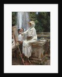 The Fountain, Villa Torlonia, Frascati, Italy, 1907 by John Singer Sargent