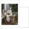 The Fountain, Villa Torlonia, Frascati, Italy, 1907 by John Singer Sargent