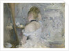 Femme à sa toilette, 1875-80 by Berthe Morisot
