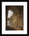 The Old Temple, 1787-88 by Hubert Robert