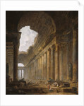 The Old Temple, 1787-88 by Hubert Robert