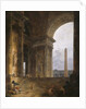The Obelisk, 1787-88 by Hubert Robert