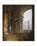 The Obelisk, 1787-88 by Hubert Robert