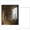 The Obelisk, 1787-88 by Hubert Robert