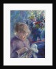 Young Woman Sewing, 1879 by Pierre Auguste Renoir