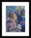 Young Woman Sewing, 1879 by Pierre Auguste Renoir