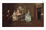 John Thomlinson and His Family, 1745 by Arthur Devis