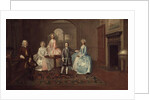 John Thomlinson and His Family, 1745 by Arthur Devis