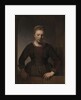 Young Woman at an Open Half-Door, 1645 by Rembrandt Harmensz. van Rijn