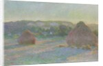 Stacks of Wheat, End of Summer, 1890-91 by Claude Monet