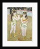 Acrobats at the Cirque Fernando, Francisca and Angelina Wartenberg, 1879 by Pierre Auguste Renoir