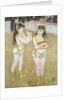 Acrobats at the Cirque Fernando, Francisca and Angelina Wartenberg, 1879 by Pierre Auguste Renoir