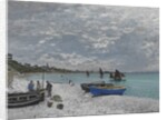 The Beach at Sainte-Adresse, 1867 by Claude Monet