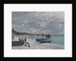 The Beach at Sainte-Adresse, 1867 by Claude Monet