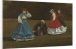 Croquet Scene, 1866 by Winslow Homer