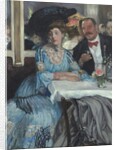 At Mouquin's, 1905 by William James Glackens