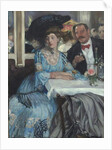 At Mouquin's, 1905 by William James Glackens