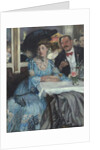 At Mouquin's, 1905 by William James Glackens
