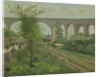 The Arcueil Aqueduct at Sceaux Railroad Crossing, 1874 by Jean Baptiste Armand Guillaumin