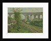 The Arcueil Aqueduct at Sceaux Railroad Crossing, 1874 by Jean Baptiste Armand Guillaumin