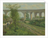 The Arcueil Aqueduct at Sceaux Railroad Crossing, 1874 by Jean Baptiste Armand Guillaumin