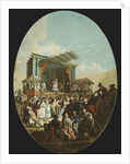 An Italian Comedy in Verona, 1772 by Marco Marcola